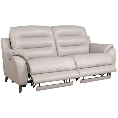 La - Z - Boy Vermont Power Recline Sofa Power Glide + Headrest Fabric from