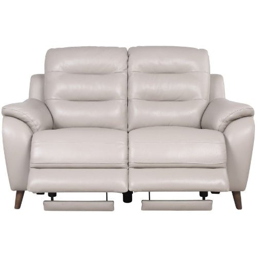 La - Z - Boy Vermont Power Recline Sofa Power Glide + Headrest Fabric from