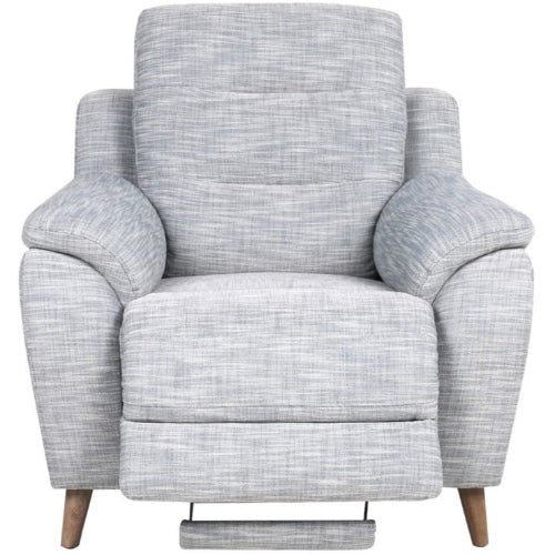 La - Z - Boy Vermont Power Recliner Power Glide + Headrest Fabric from