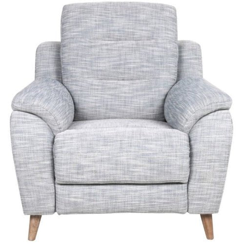 La - Z - Boy Vermont Power Recliner Power Glide + Headrest Fabric from