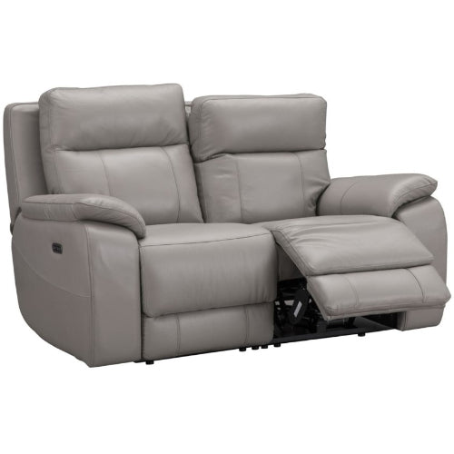La - Z - Boy Victor Power Recline Sofa Power Glide + Headrest Leather from