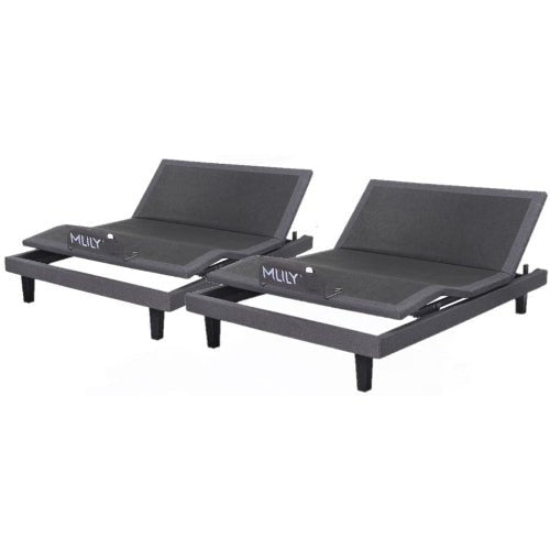 MLILY iActive 20M 2 Motor + Massage Electric Split King Bed 2 Motor + Massage No Mattress