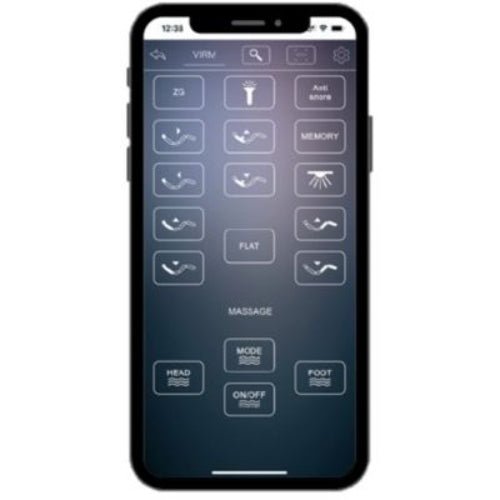 MLILY iActive 40M 4 Motor + Massage Electric Long Single Bed 4 Motor + Massage No Mattress