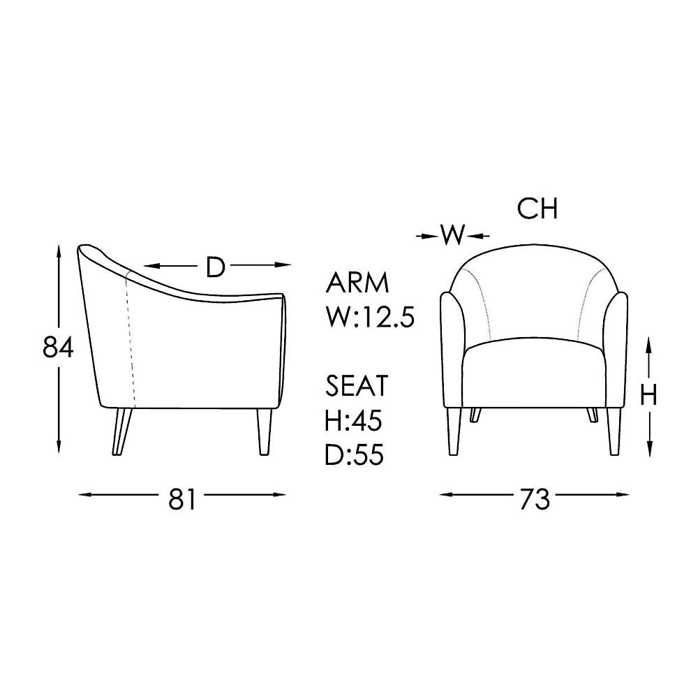 Moran Daniela Accent Chair - Aus-Furniture