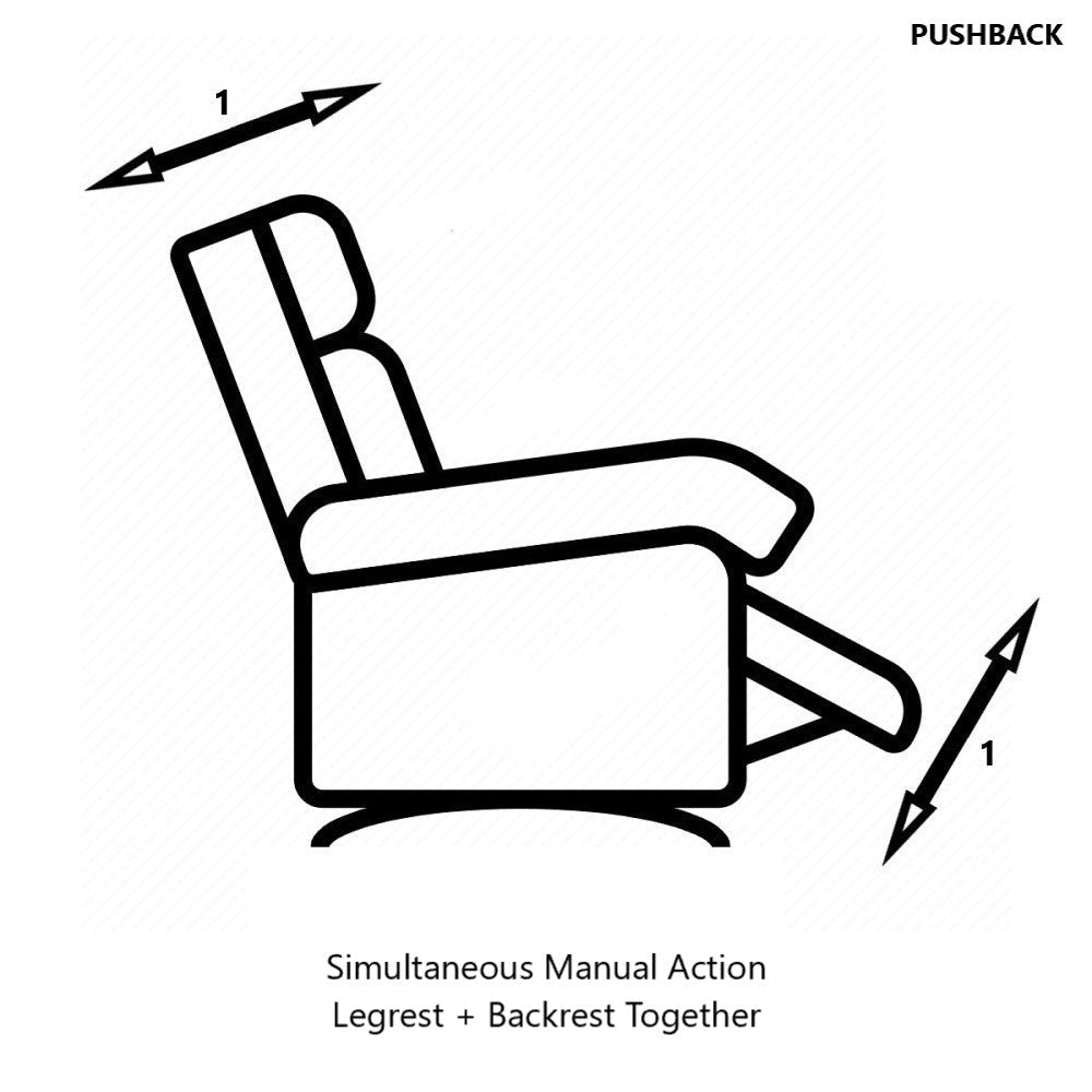 Moran Abbey Wingback Accent Recliner Infographic