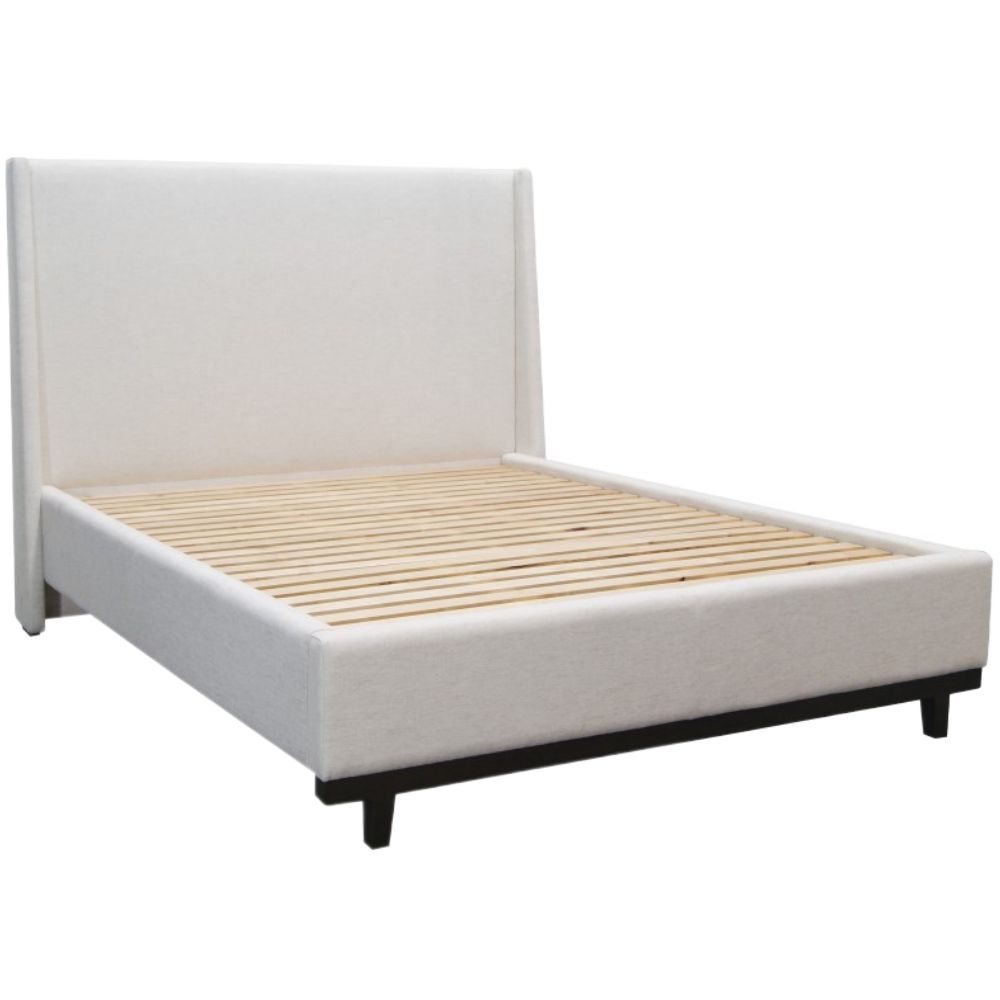 Moran Furniture Aristocrat Bed Head Bedhead + Case + Slats Fabric