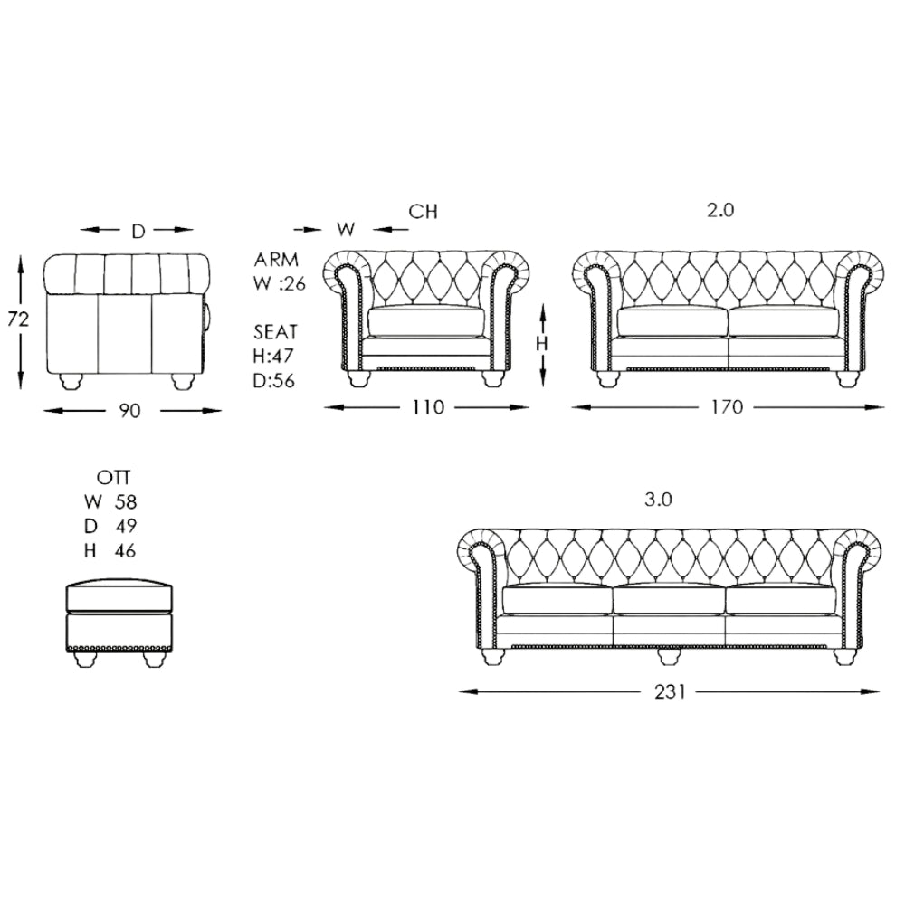 Moran Furniture Bastille Chair Leather
