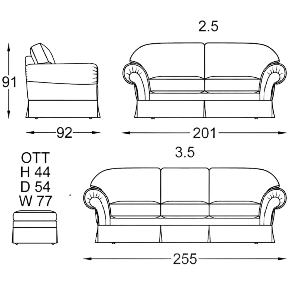 Moran Furniture Bellevue Sofa - Aus-Furniture