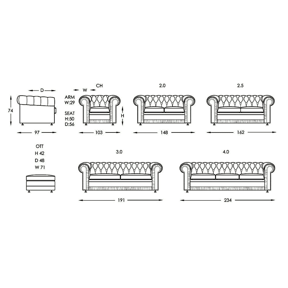 Moran Furniture Chester Chair Fabric