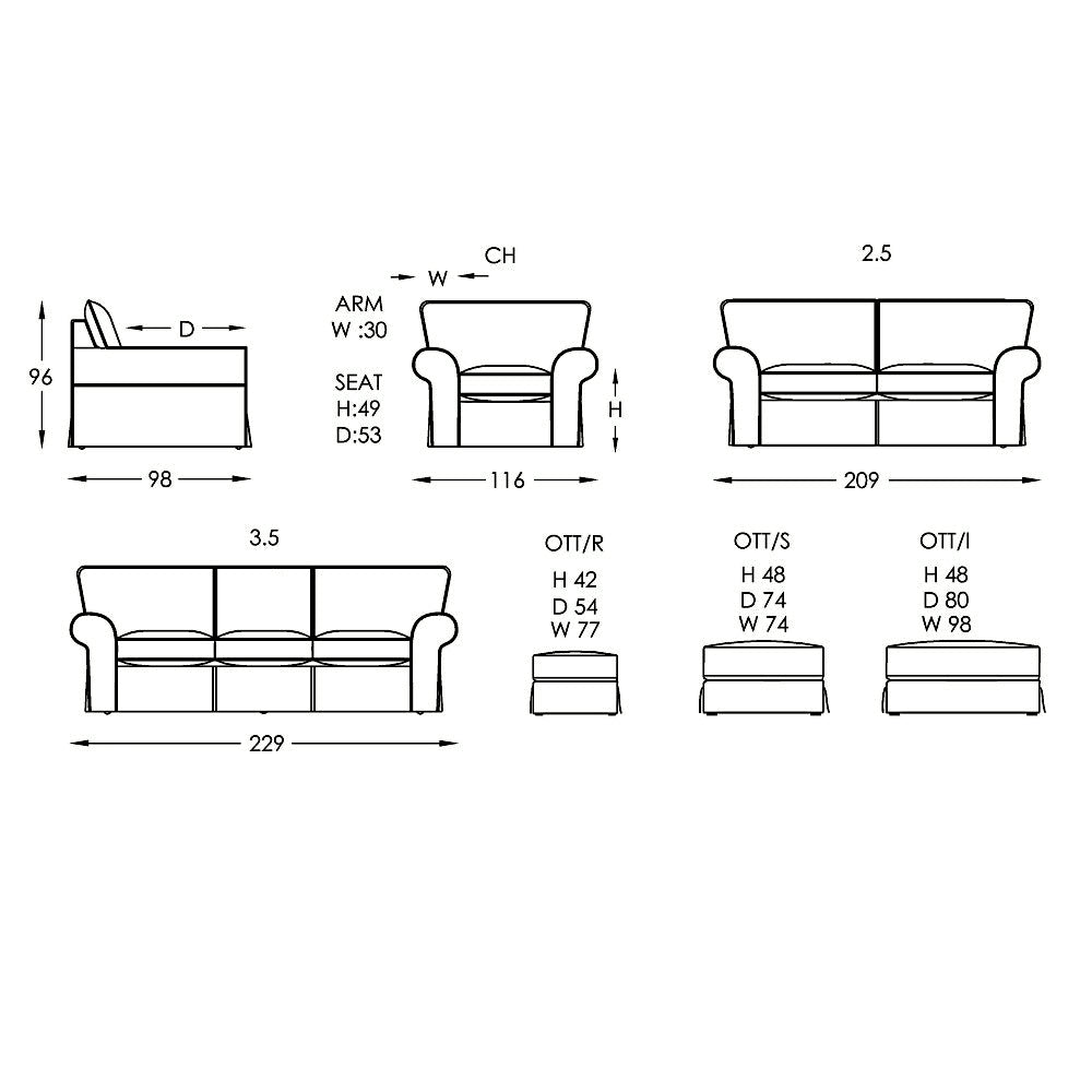 Moran Furniture Deville Sofa - Aus-Furniture
