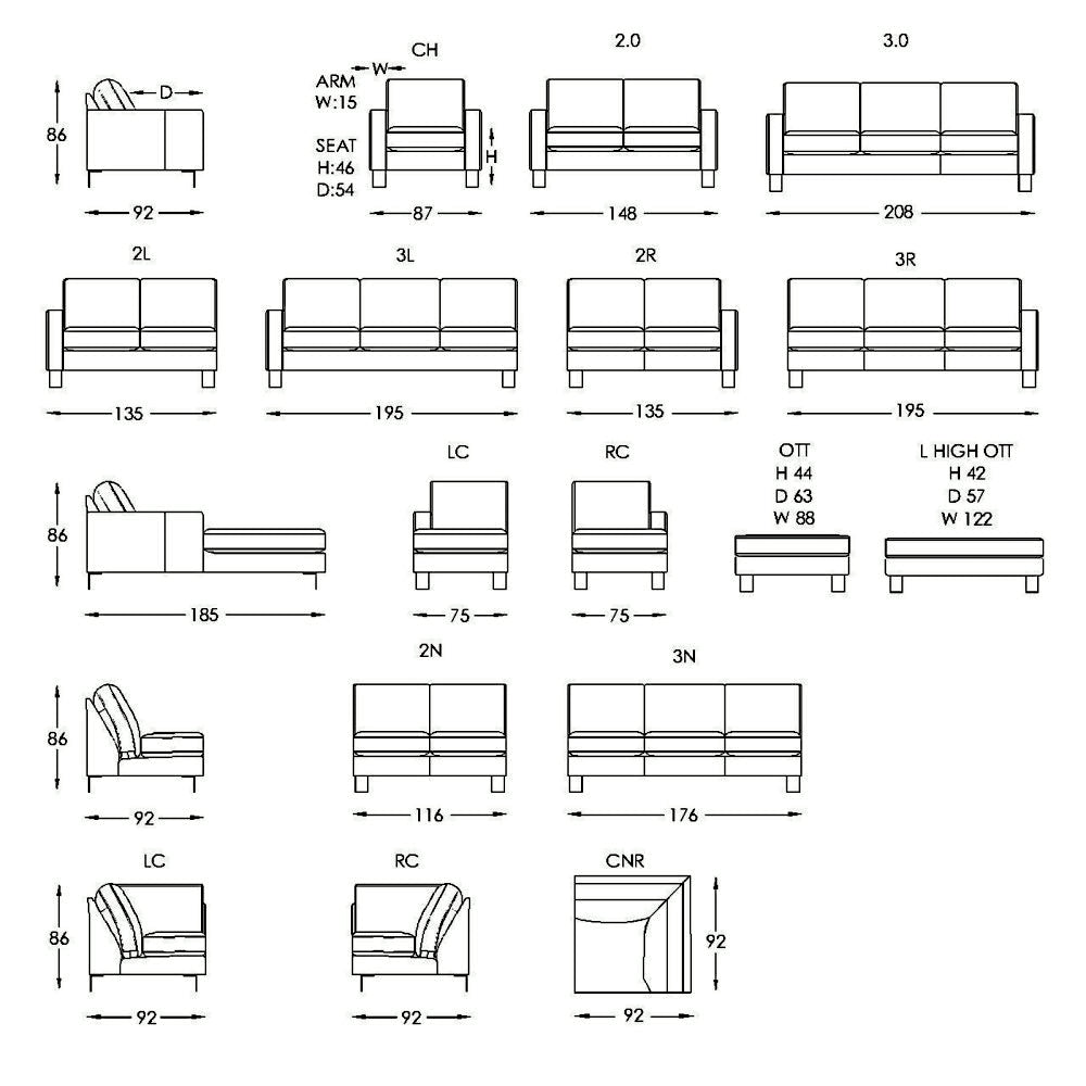 Moran Furniture Norton Sofa Fabric from