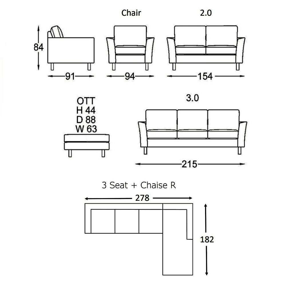 Moran Furniture Oslo Modular - Aus-Furniture