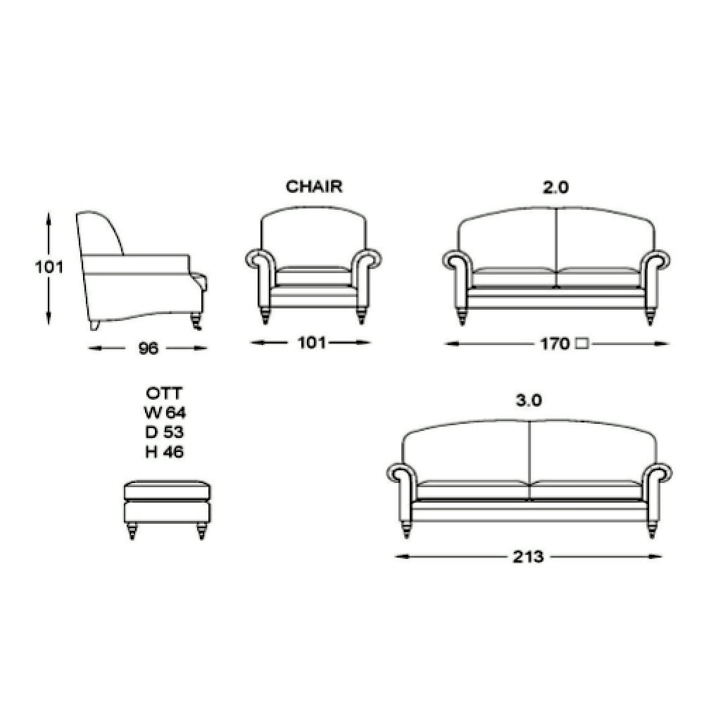 Moran Furniture Royale Chair Fabric