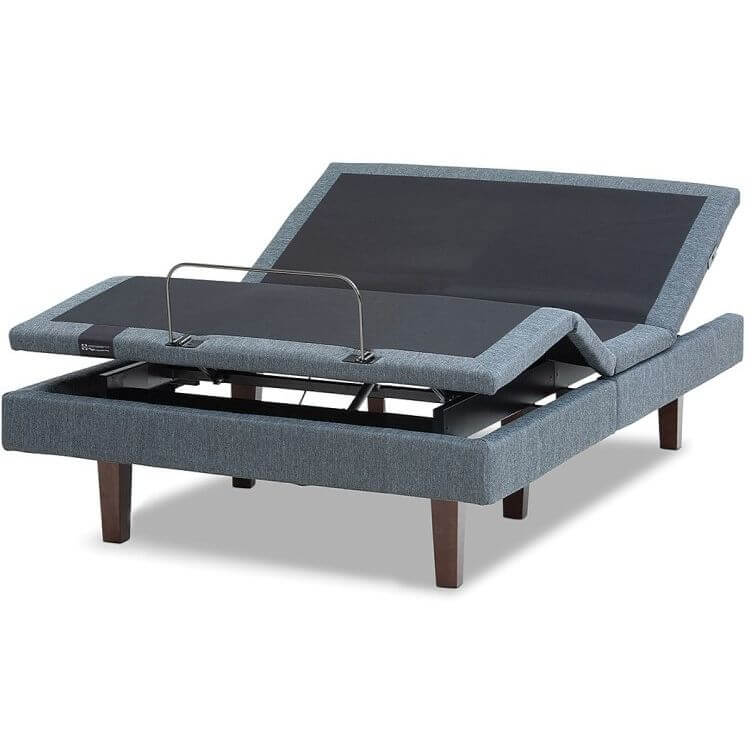 Sealy Posturematic Energise Adjustable Long Single Base 2 Motor + Massage No Mattress
