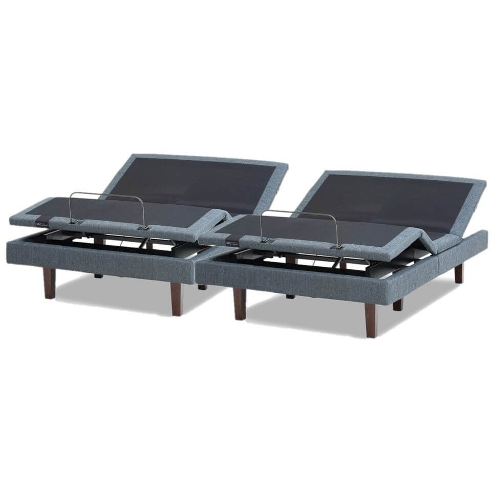 Sealy Posturematic Energise Adjustable Split King Base 2 Motor + Massage No Mattress