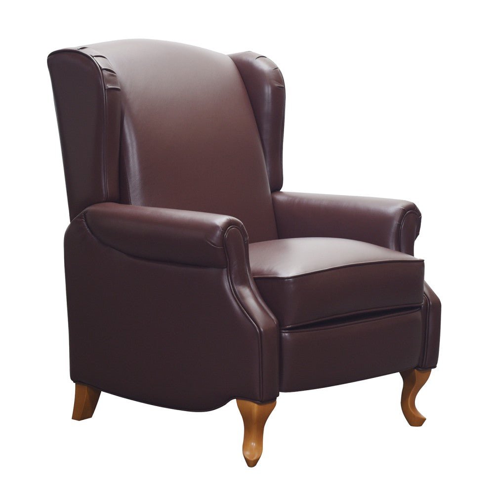 Moran Abbey Wingback Accent Recliner