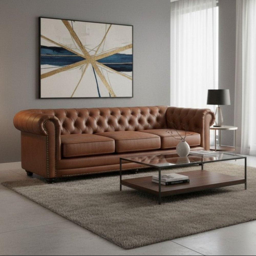 Moran Furniture Bastille Chesterfield Sofa