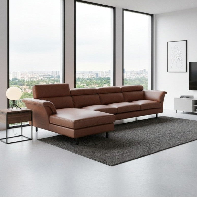 Moran Furniture Carson Modular - Pecan