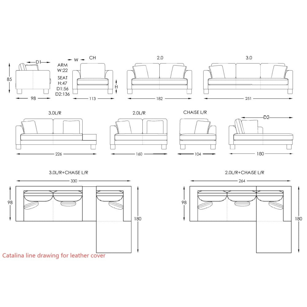 Moran Furniture Catalina Modular