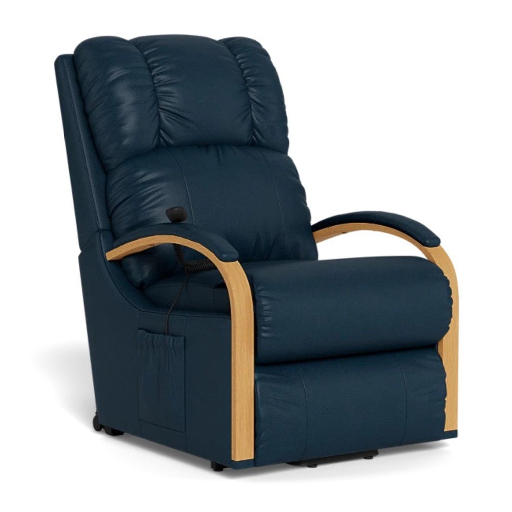 La - Z - Boy Harbortown Bronze Lift Chair - Oak