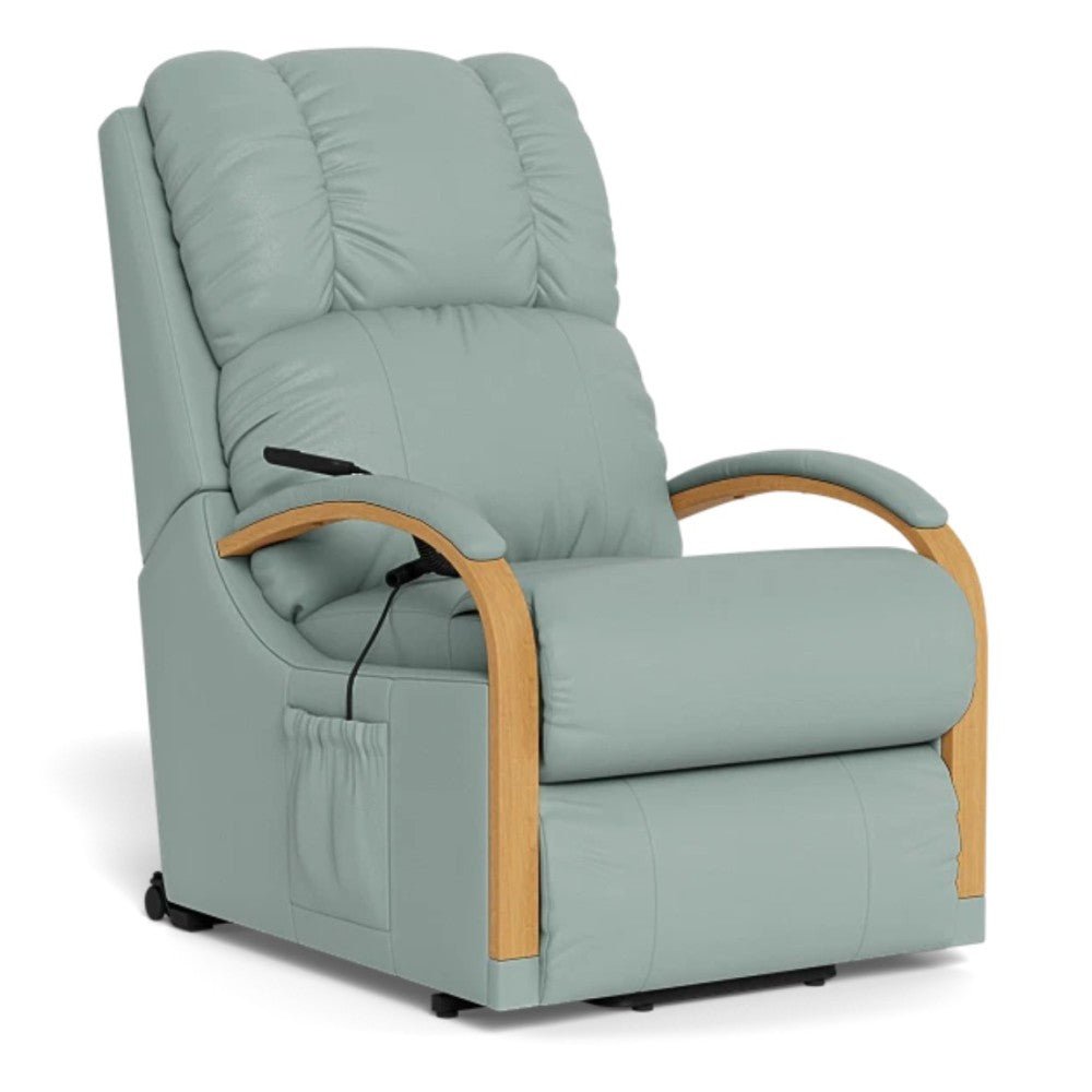 La - Z - Boy Harbortown Bronze Lift Chair - Oak Extra Large