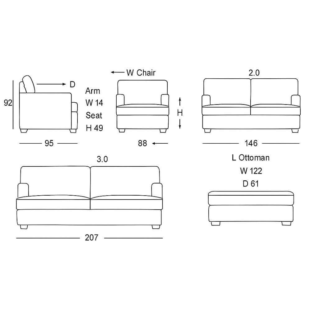 Moran Furniture Orlando Sofa