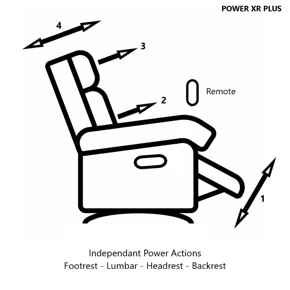 La - Z - Boy Pinnacle Recliner - Power XR Plus