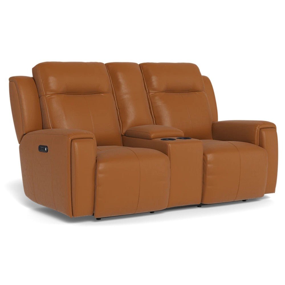 La - Z - Boy United Power Lumbar Recline Sofa