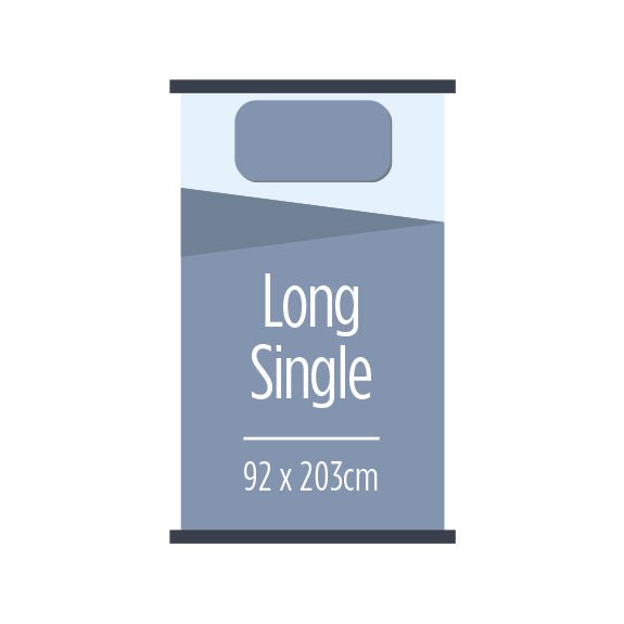 AH Beard Eversleep Baron Long Single Mattress - Medium