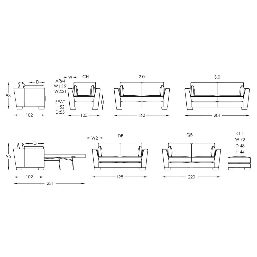 Moran Furniture Zen Sofa Bed