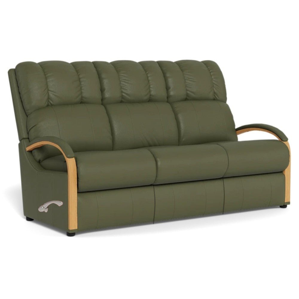 La - Z - Boy Harbortown Sofa - Oak Manual Recline