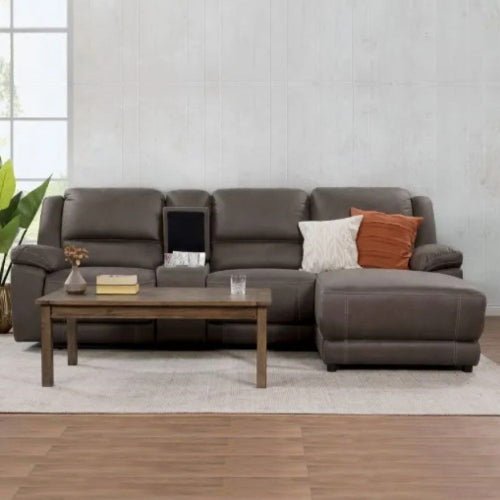 Furniture Zone Oregon 3 Seat RHF Chaise Sofa Graphite