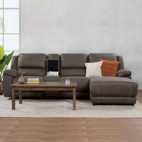 Furniture Zone Oregon 3 Seat RHF Chaise Sofa - Aus-Furniture