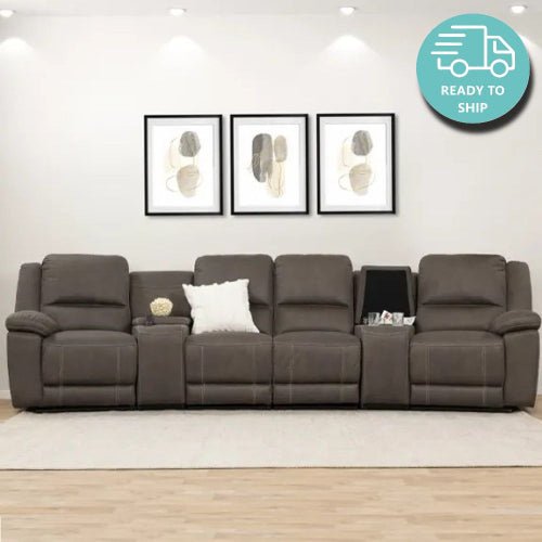 Furniture Zone Oregon 4 Seat Console Sofa AusFurniture