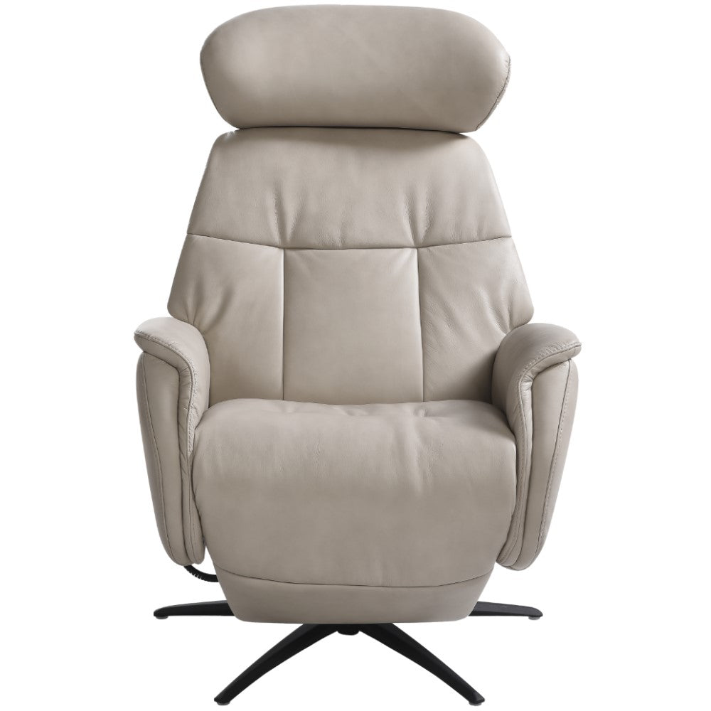 La - Z - Boy Altos Power Massage Recliner Massage Leather from