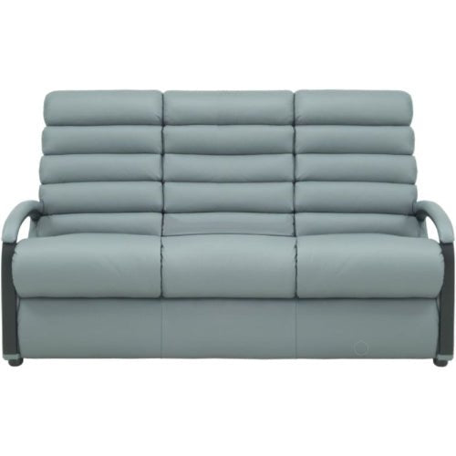 La - Z - Boy Anika Sofa Black No Recline Fabric from