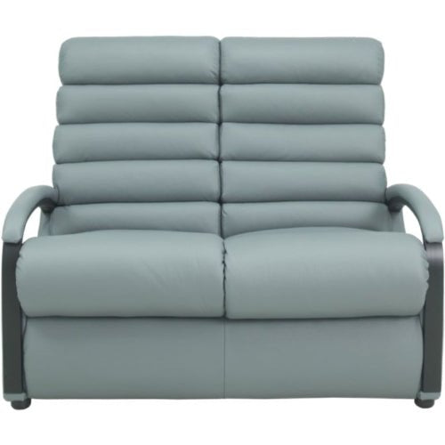 La - Z - Boy Anika Sofa Black No Recline Fabric from