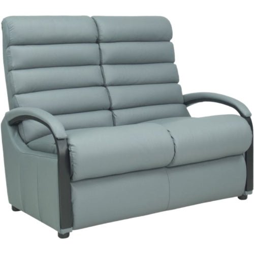 La - Z - Boy Anika Sofa Black No Recline Fabric from