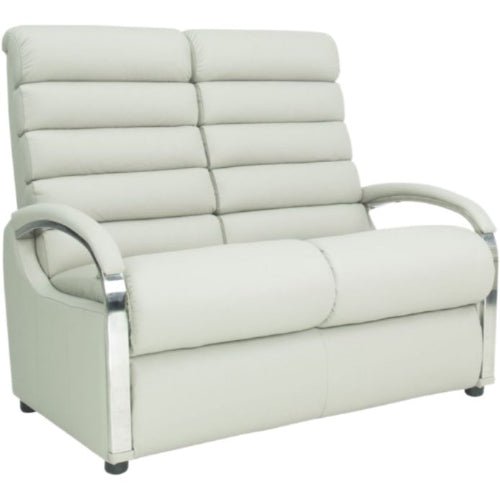La - Z - Boy Anika Sofa Chrome No Recline Fabric from