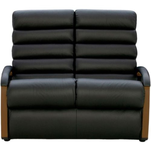 La - Z - Boy Anika Sofa Mahogany No Recline Fabric from