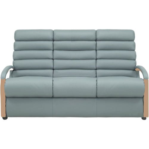 La - Z - Boy Anika Sofa Oak No Recline Fabric from