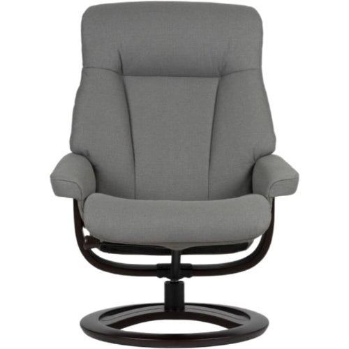 La - Z - Boy Atlanta Large Nordic Recliner PushBack + Man. Headrest Fabric from