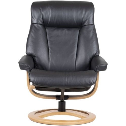 La - Z - Boy Atlanta Large Nordic Recliner PushBack + Man. Headrest Fabric from
