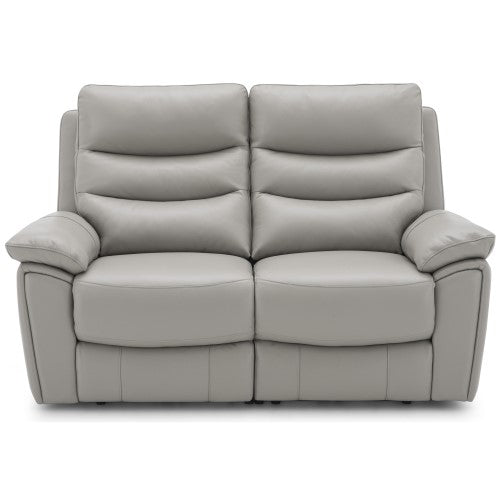 La - Z - Boy Derby Power Recline Sofa Power Glide + Headrest Leather from