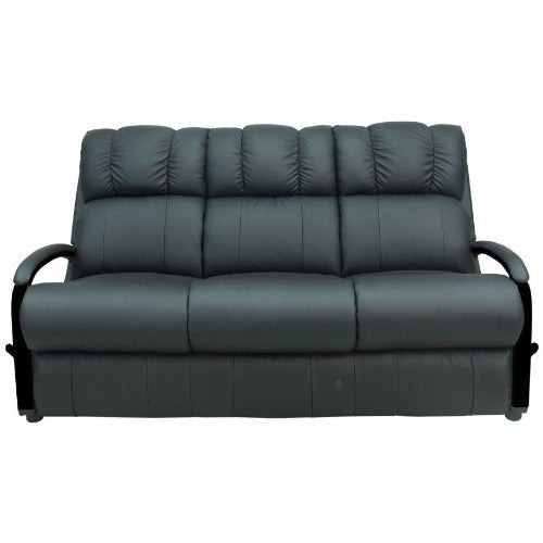 La-Z-Boy Harbortown Sofa - Black Manual Recline - Aus-Furniture