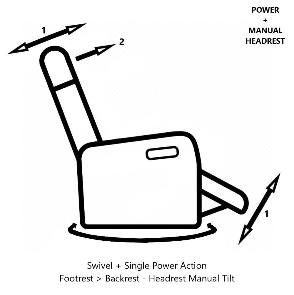 La-Z-Boy Oslo Large Power Nordic Recliner - Aus-Furniture