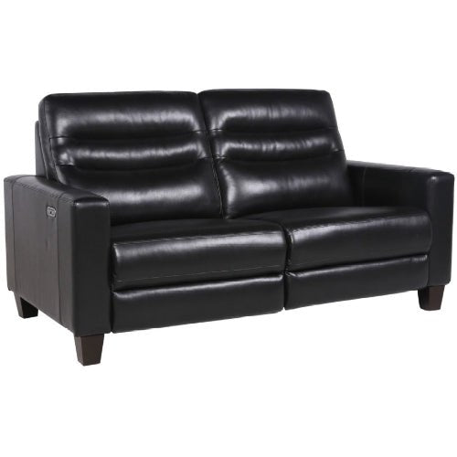 La - Z - Boy Michigan Power Recline Sofa Power Glide + Headrest Fabric from