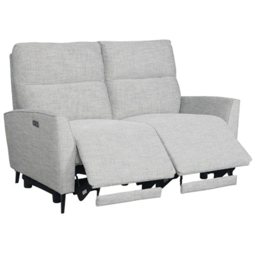 La - Z - Boy Monroe Power Recline Sofa Power Glide + Headrest Fabric from