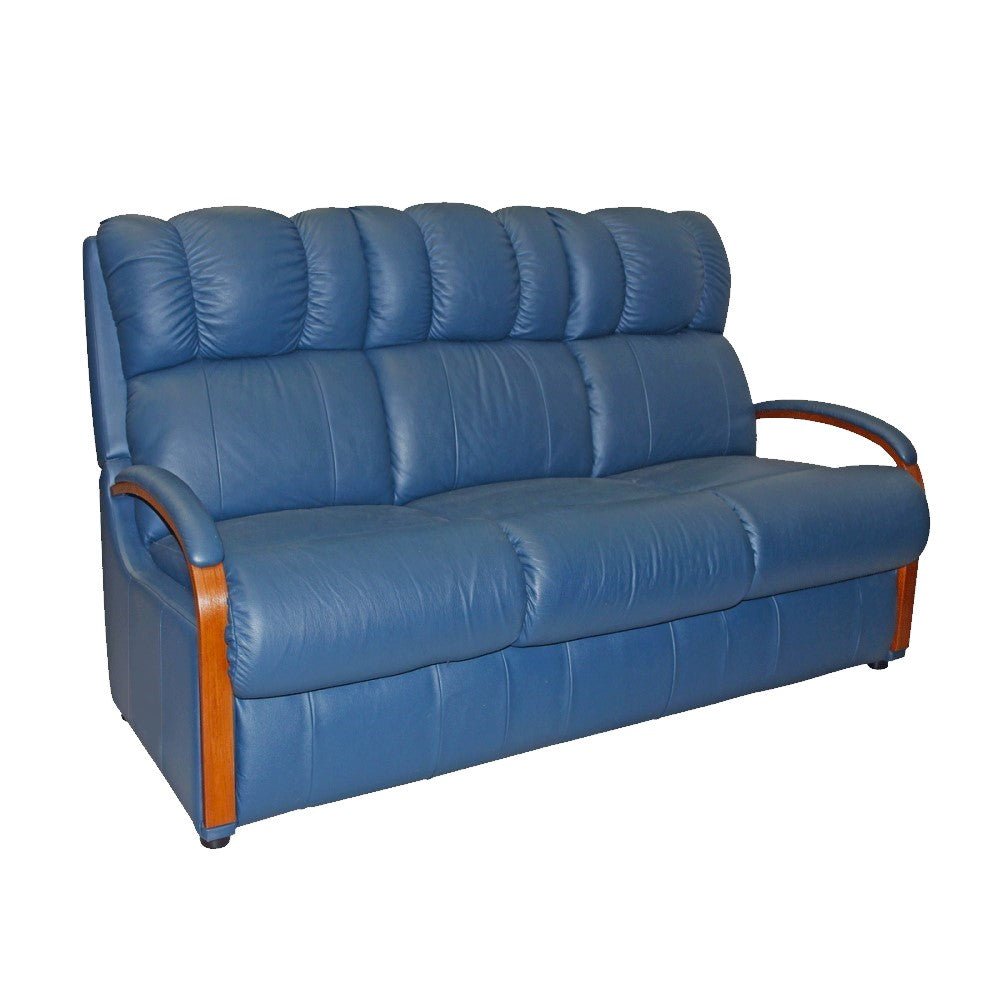 La-Z-Boy Harbortown 3 Seater - Madras Deep Leather - Clearance Item - Aus-Furniture