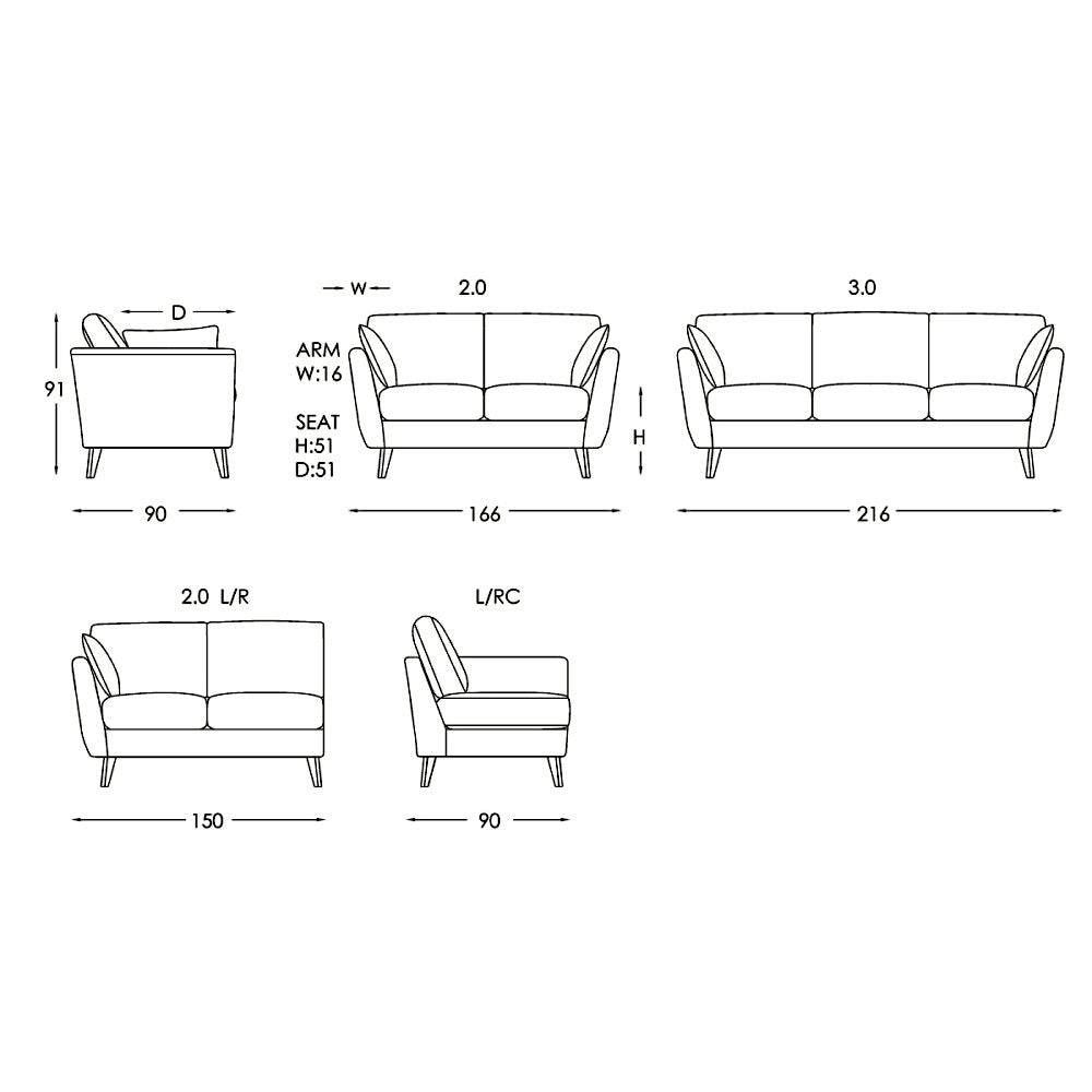 Moran Furniture Carey Modular - Aus-Furniture